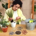 thumbnail image 5 of Uxcell Assorted Tumbled Chips Stone, 5-7 mm Crushed Quartz Pieces for Decor, 5 of 6