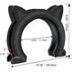 thumbnail image 3 of Puerta interior para gatos Puerta para gatos Puerta para gatos (negra) esquí esquí Gafas de esquí, 3 of 4