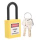 thumbnail image 3 of Cerradura de bloqueo de 38 mm Dispositivo de seguridad de aislamiento de ingeniería industrial de nailon a prueba de polvo para sitio de construcción Amarillo, 3 of 9