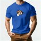 thumbnail image 1 of Ceisia Men's Summer Casual Printed Round/Crew Neck Short Gift Sleeve Shirt - Comfortable Daily Outdoor Wear, 1 of 5