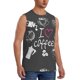 thumbnail image 2 of Fotbe I Love Coffee Men's Camiseta sin Mangas Estampada para Hombres, Playera Casual para Gimnasio, Entrenamiento, Playa-Large, 2 of 7