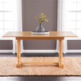 thumbnail image 3 of SEI Furniture Edenderry Traditional Wood Dining Table in Natural Finish, 3 of 3