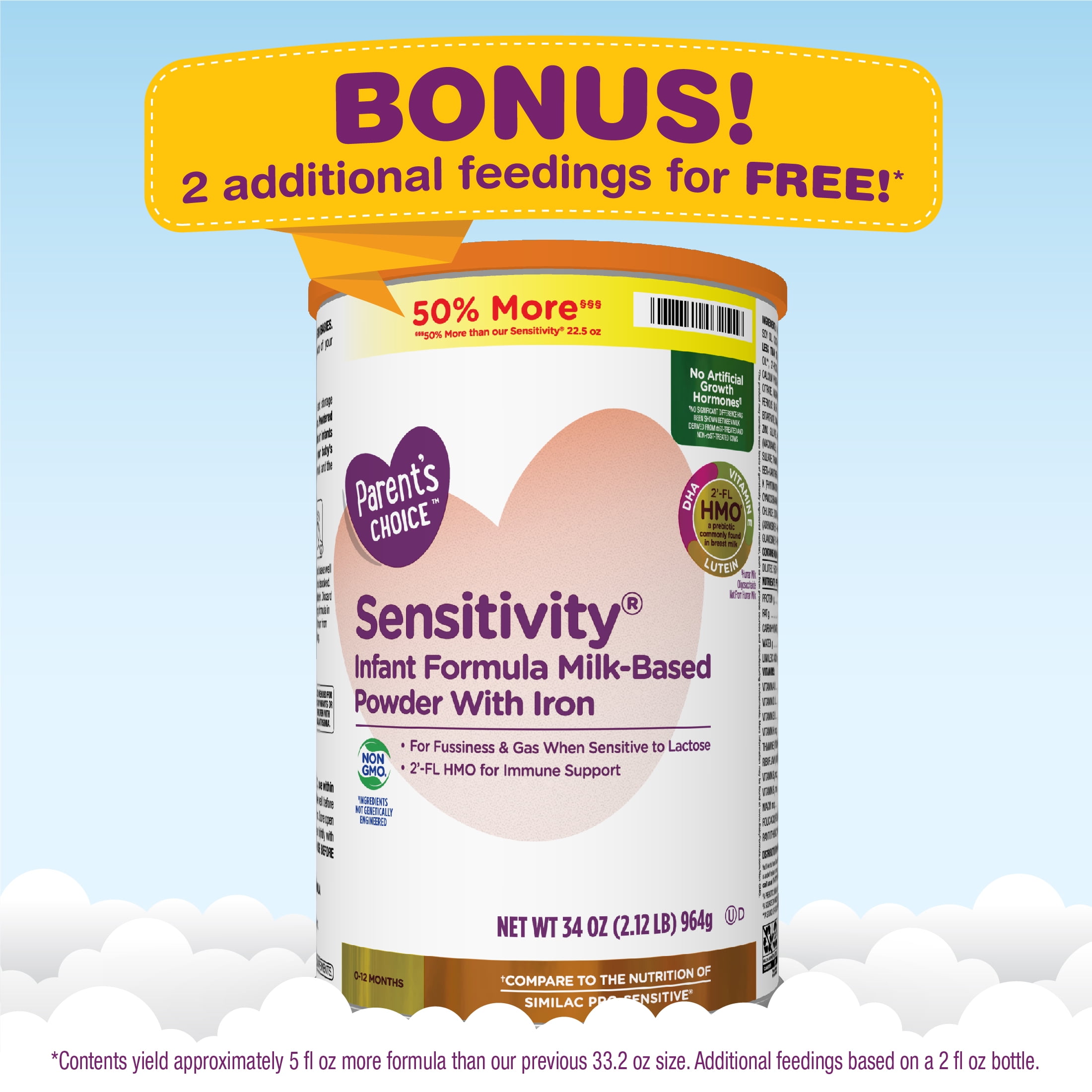 Baby Formula Powder With Iron, Reduced 