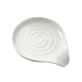 thumbnail image 2 of Ceramic Spoon Rest for Kitchen Stove | Heat-Resistant Utensil Holder | White Solid Non-Tip Design | Holds Ladles, Spatulas, Cooking Tools | Easy Clean 6.06 in, 2 of 7