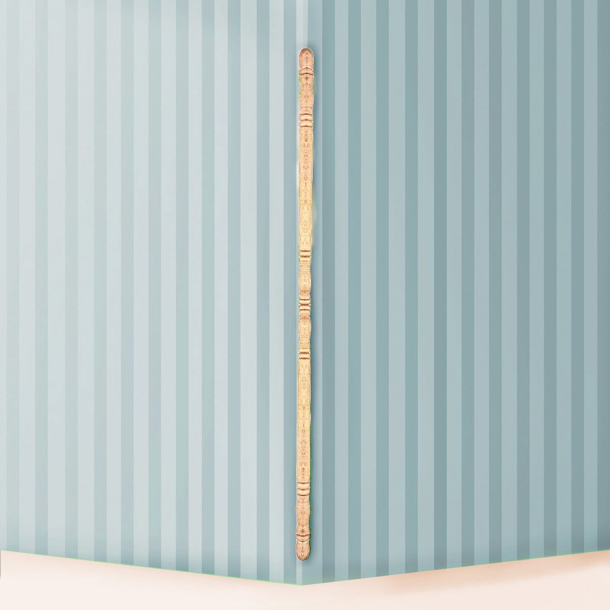 Light Hardwood Corner Protector Guard 1" D Unfinished Sanded Ready to Paint Baby Safety Corners Renovators Supply - Pack of 5
