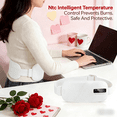 thumbnail image 6 of Cordless Heating Pad for Period Cramps, Heating Belt for Menstrual Cramps with 5 Heat Levels 4 Massage Modes, NTC Safe Temperature Control, Auto Timer, Birthday Christmas Gift for Women Mom Wife, 6 of 11
