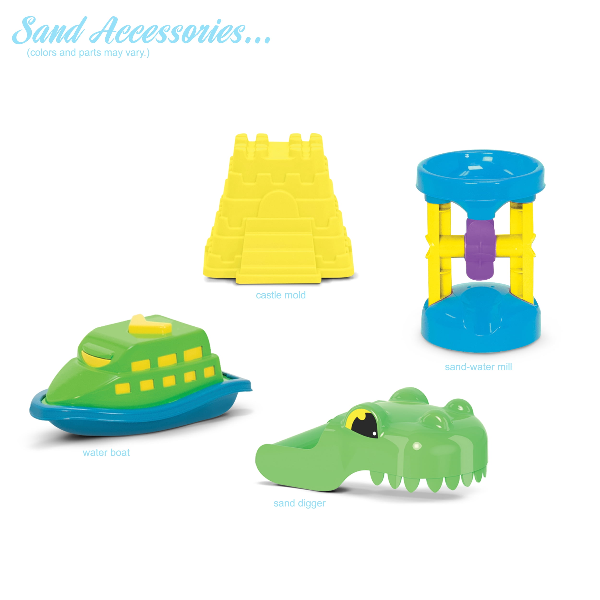 Playday 12 Piece Big Bucket Beach Set