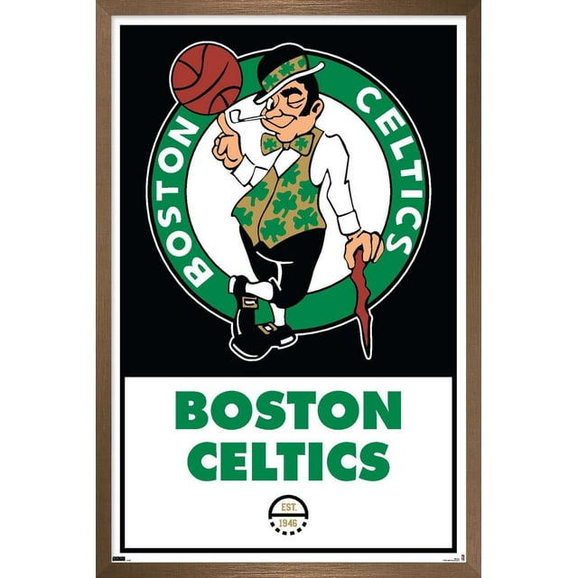NBA Boston Celtics - Logo 21 Wall Poster, 14.725" x 22.375"