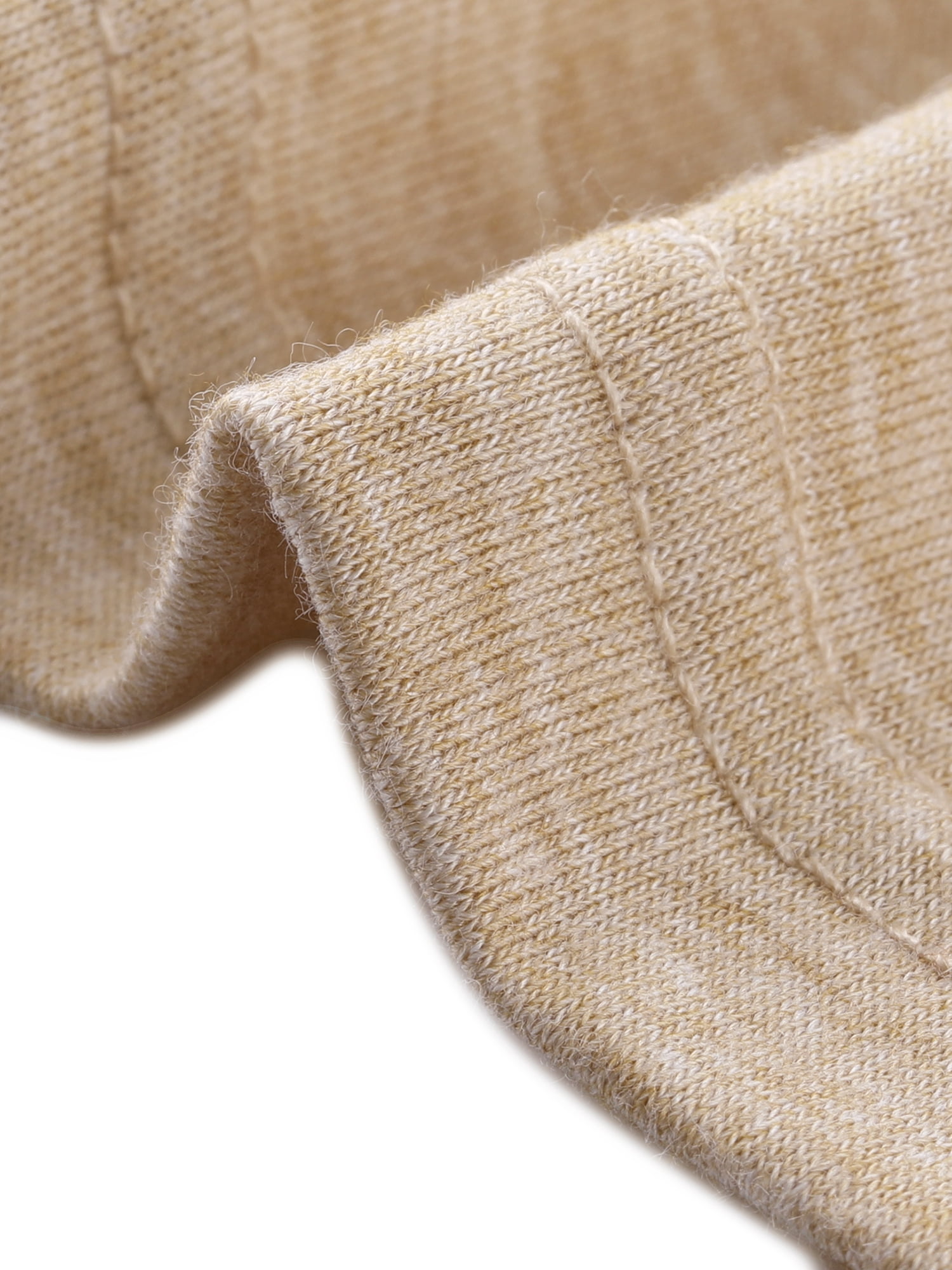 Women's Plus Top Long Sleeve Crew Neck Pleated Shirts Loose Fit Tunic Tops 4X Khaki