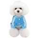 thumbnail image 1 of Dinheiro Ropa para Perros Suéter 4 Patas Mono para Perros Traje Sudadera Ropa Sudaderas para Perros (Azul) L, 1 of 7