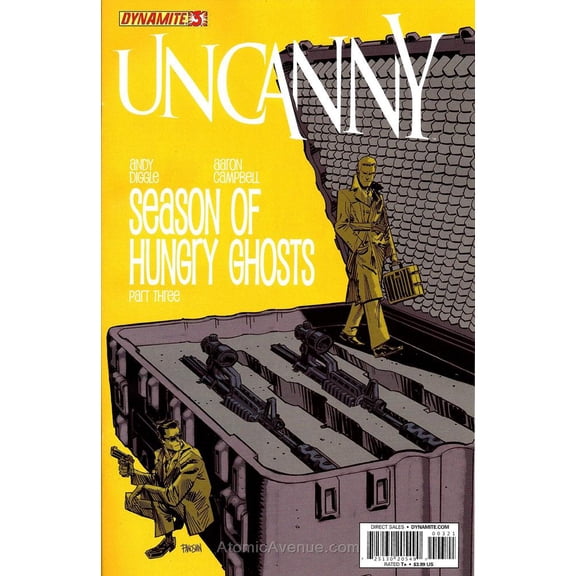 Uncanny #3A VF ; Dynamite Comic Book