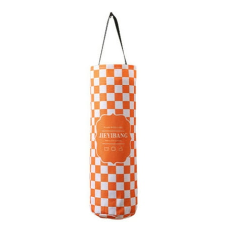 

BSTHOE Garbage bag storage bag kitchen plastic bag finishing artifact bag hanging type