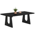 thumbnail image 2 of Fnova 70.9" Rectangular Dining Table for 6-8 People, Large Farmhouse Wood Kitchen Table with Heavy Duty Legs, Easy to Assemble, 2 of 14