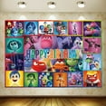 thumbnail image 2 of Disney Inside Out 2 Birthday Decorations Joy Anxiety Cartoon Anime Party Balloons Tableware Plate Napkin Decor For Children, 2 of 6