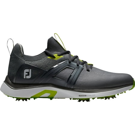 

FootJoy Men s HyperFlex Golf Shoes (Grey/Lime 10 D US)