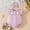 Purple, variant on Infant Baby Romper Cartoon Girls Summer Jumpsuits Aircraft sleeve Baby Girl Clothing 3-6 Months Girl Clothing Cute boys' and girls' clothing