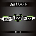 thumbnail image 2 of Attack Graphics Elite Number Plate Backgrounds For Kawasaki KLX140R L 2024, 2 of 3