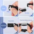 thumbnail image 5 of Elastic Bands Compatible with Charge 2 Band, Solo Loop Stretchy Nylon Wriststrap for Charge 2 Women Men, 5 of 7
