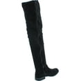 thumbnail image 5 of Bamboo Montana-53 Women's Stretch Side Zipper Snug Fit Thigh High Riding Boots, 5 of 7