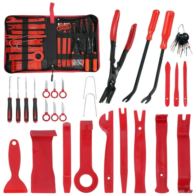Zootealy Car Interior Sound System Disassembly Set - 38 Pieces Dashboard Panel Audio Tools Kit - Bulk Order of 20 Sets - Premium Automotive Stereo Removal Tool Kit