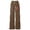 Coffee, variant on Uniform Pants for Girls Boys Pants Daily Wear Wide Leg Sweatpants with Baggy Style for Kids and Soft Knit Joggers for School and Outdoor Coffee 6-7 Years