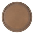 thumbnail image 4 of Kate and Laurel Cannondale Rustic Round Mirror, 28, Rustic Wood, Coastal Rattan Circle Mirror for Boho Decor, 4 of 7