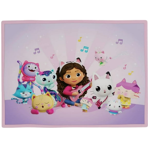 Gabby's Dollhouse Kids Area Rug Room Decor 52" x 69" Non Skid Play Mat