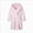 Light Pink 0626, variant on Toddler Boys Girls Flannel Bathrobes Kids Soft Hooded Sleepwear Cartoon Print Night-robe 2T 3T 4T 5T 6T 7T 8Y to 12T Kids Flannel Hooded Bathrobe Toddler Plush Robes With Belt,Hot Pink,Size 6-7T