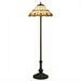 thumbnail image 2 of Meyda Tiffany - 17577 - Three Light Floor Lamp - Nouveau Cone - Beige Hag Amber-160pack, 2 of 2