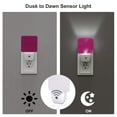 thumbnail image 3 of Salouo Floral Colorful for Night Lights Plug into Wall 1 Pack, 0.5W Plug in Night Light with Dusk-to-Dawn Light Sensor LED Nightlight for Bathroom, Adult, Hallway-EU, 3 of 7