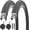 2 Tires 2 Tubes Black, variant on 18" Bike Tires 18 X 2.125 and 18 Inch Folding Bicycle Replacement Tire Fit 18x1.75/1.95/2.125 Compatible with BMX Bike RoyalBaby Joystar Bike Road Bicycle Folding Bike