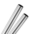 thumbnail image 1 of Tubo de acero inoxidable 304 de 200 mm en paquete de 2, 20 mm de diámetro exterior y 1 mm de grosor de pared, tubería de acero inoxidable sin costura [0.79x0.04x7.9IN], 1 of 7