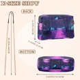 thumbnail image 4 of FORMRS Women Crossbody Purse with Chain Strap Vegan Leather Shoulder Handbag, Pink Neon Road, 4 of 7