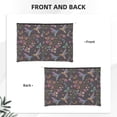 thumbnail image 3 of Vsdgher Humming Bird And Tropical Flowers DuPont paper portable toiletry bag for Women&Men Camping Outdoor Tent Home Office,Hanging Hook, Water-resistant Makeup Cosmetic Bag, 3 of 8