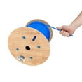 thumbnail image 4 of Monoprice Cat6A Plenum Bulk Cable - 500 Feet - Blue | UL, Solid, 650MHz, UTP, CMP, Bare Copper, 10G, 23AWG, TAA, For Computer Networking Cable, LAN, Modem, Router, 4 of 6