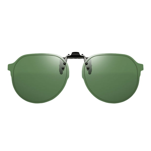 Gafas de sol polarizadas con clip que se pueden llevar sobre gafas Gafas de sol con clip reversible antirreflejos Adecuadas tanto para...