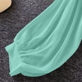 thumbnail image 6 of Lixiuxyad Womens Elegant Sheer Chiffon Cardigan Long Sleeve Tie Front Lightweight Summer Outfits,Green, 6 of 7