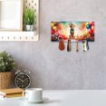 thumbnail image 3 of Hello 2025 Vizsla Celebrates Happy New Year Firework Balloon Wood Key Holder Vizslas Dog Lover Gifts Idea Wall-mounted Key Rack Home Decor - 02024, 3 of 5