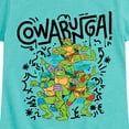 thumbnail image 3 of Teenage Mutant Ninja Turtles  - Cowabunga  - Toddler & Youth Girls Short Sleeve Graphic T-Shirt, 3 of 5