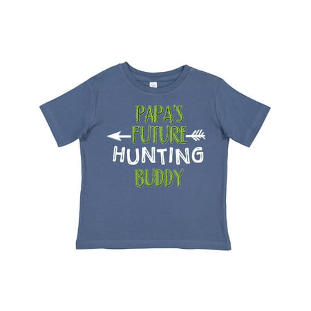 

Inktastic Papas Future Hunting Buddy Gift Toddler Boy or Toddler Girl T-Shirt