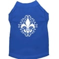 thumbnail image 6 of Pet Dog  Cat Shirt Screen Printed, "Henna Fleur De Lis", 6 of 9