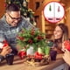 thumbnail image 1 of Simulation Of And Branches Red Berries Combination Christmas Needles Home Table Flower Arrangement Decorative Ornaments, 1 of 6