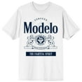 thumbnail image 2 of Modelo White Short-Sleeve T-Shirt - 4XLB, 2 of 4