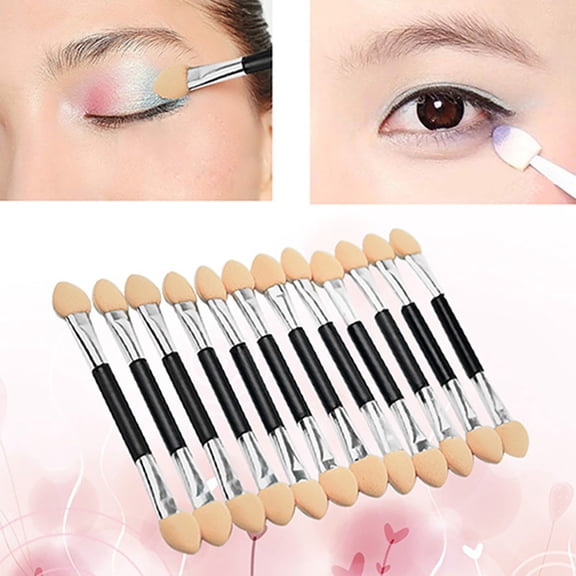 Travelwant Eye Shadow Brush Double-end Sturdy Cosmetic Beauty Tool Sponge Cosmetic Brush