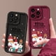 thumbnail image 4 of Funda de TPU con patrón navideño para iPhone, funda de teléfono de silicona suave a prueba de golpes para iPhone 16 Pro Max 15 14 Plus 13 12 11 Pro Max 7 8 XR X XS SE, 4 of 5