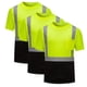 thumbnail image 1 of Sudadera con Capucha con Cremallera de Color Sólido para Hombres con Tira Reflectante, Poliéster para Ropa de Trabajo de Saneamiento Y Desgaste Informal, 1 of 9