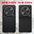 thumbnail image 4 of NILLKIN-funda protectora deslizante para Xiaomi Mi 13 Ultra / 14 Ultra 5G, lente esmerilada 360, protección completa de cámara, cubierta trasera de CamShield, 4 of 5