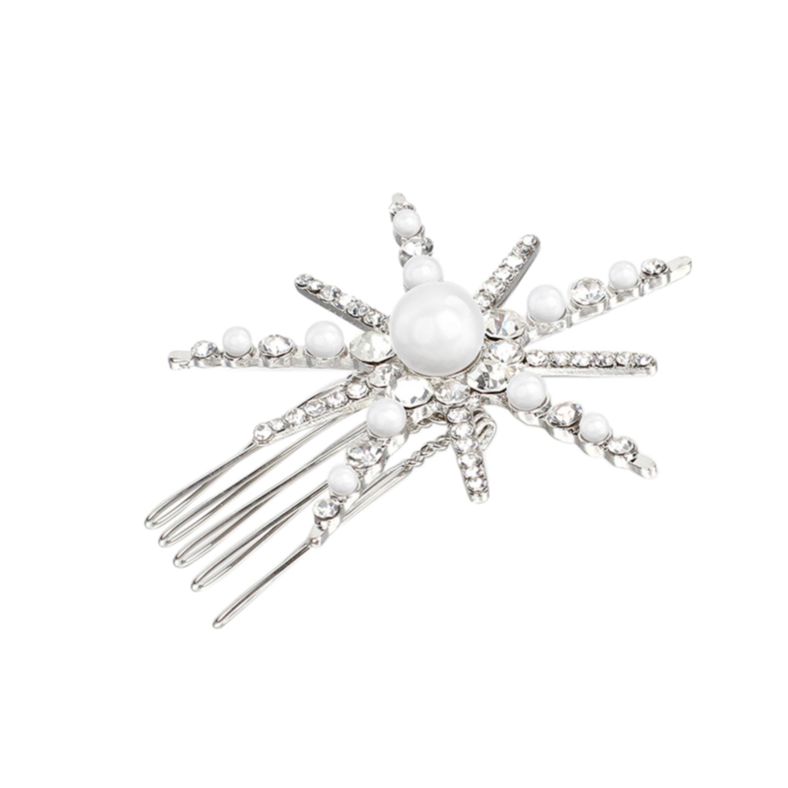 Mini Clear Clips for Hair Retro Flower Hairpin Bangs Clip Creative