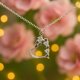 thumbnail image 5 of Collar De Corazon De Amor Infinito Para Mujer De Plata 925, 5 of 5