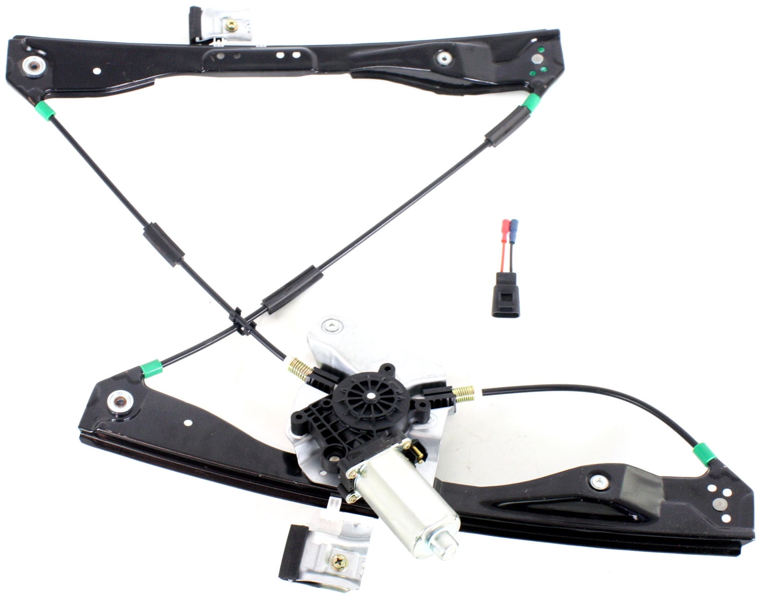 Window Regulator For 2005-2010 Pontiac G6 Front, Right Passenger Sedan Power With Motor